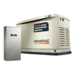 Guardian Series 22 kW/19.5 kW Air Cooled Home Standby Generator with Wi-Fi and Whole Home 200 Amp Transfer Switch