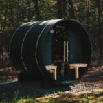 Almost Heaven Audra 2-4 Person Canopy Barrel Sauna