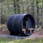 Almost Heaven Audra 2-4 Person Canopy Barrel Sauna