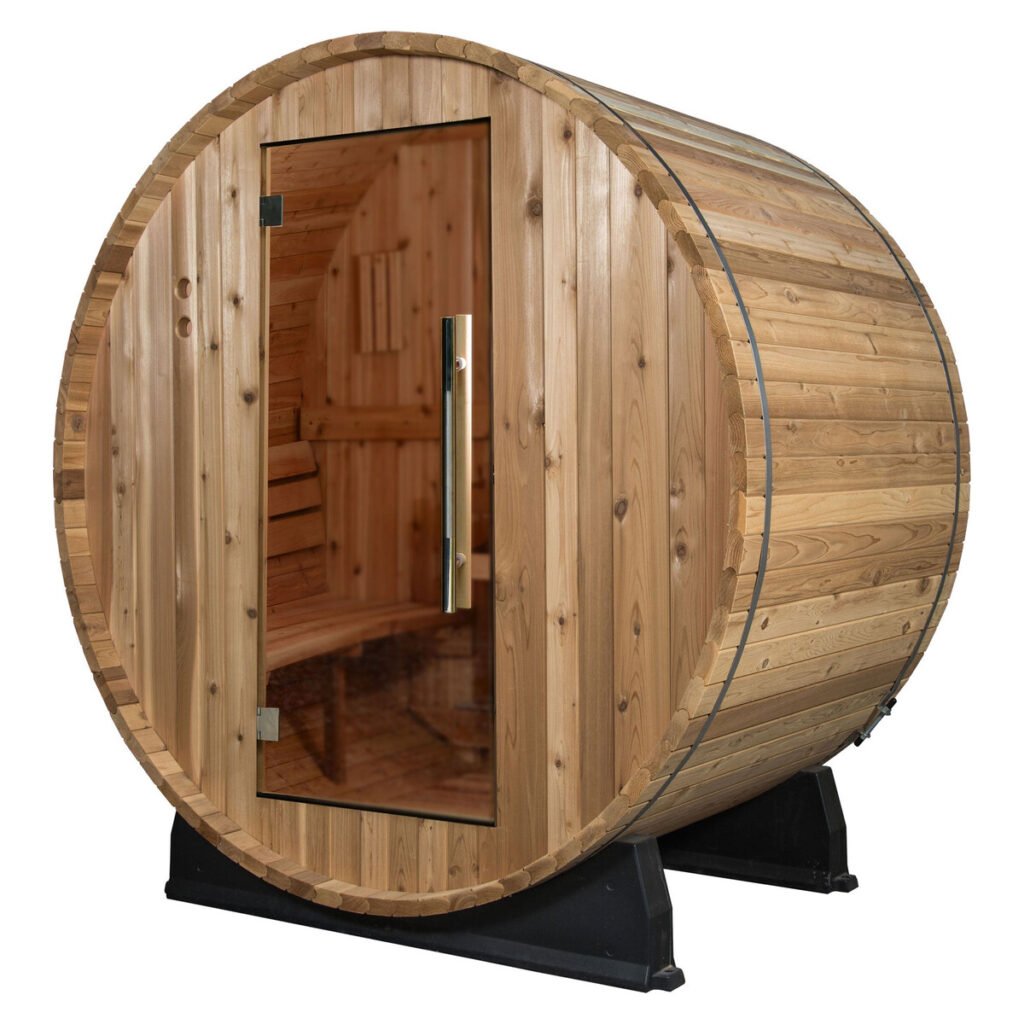 Almost Heaven Watoga 2-4 Person Barrel Sauna Kit