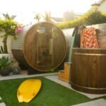 Almost Heaven Watoga 2-4 Person Barrel Sauna Kit