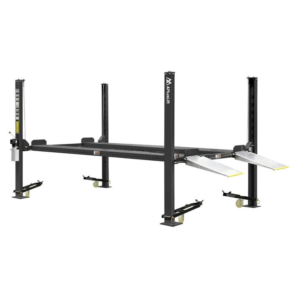 APlusLift Falcon AP-9H 9,000 lb. 4-Post Storage & Service Car Lift
