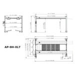APlusLift Falcon AP-9H 9,000 lb. 4-Post Storage & Service Car Lift