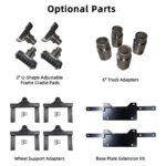 APlusLift HW-10KBP-A 10,000 lb. 2-Post Floor Plate Car Lift