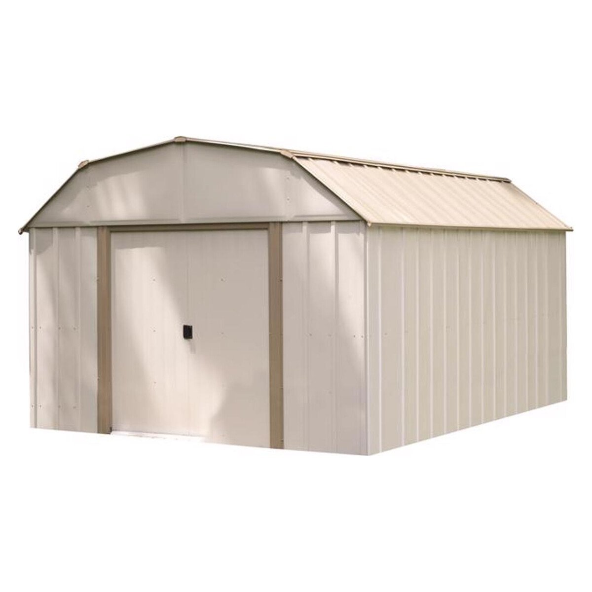 Arrow Lexington 10 ft. x 14 ft. Metal Vertical Barn Storage Shed without Floor Kit Arrow Lexington 10 ft. x 14 ft. Metal Vertical Barn Storage Shed without Floor Kit