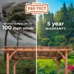 Backyard Discovery Beaumont 12x12 Cedar Pergola