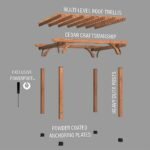 Backyard Discovery Beaumont 12x12 Cedar Pergola