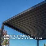 Backyard Discovery Sarasota 14x10 Steel Louvered Pergola