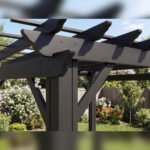 Backyard Discovery Stratford 14x12 Steel Pergola - Black