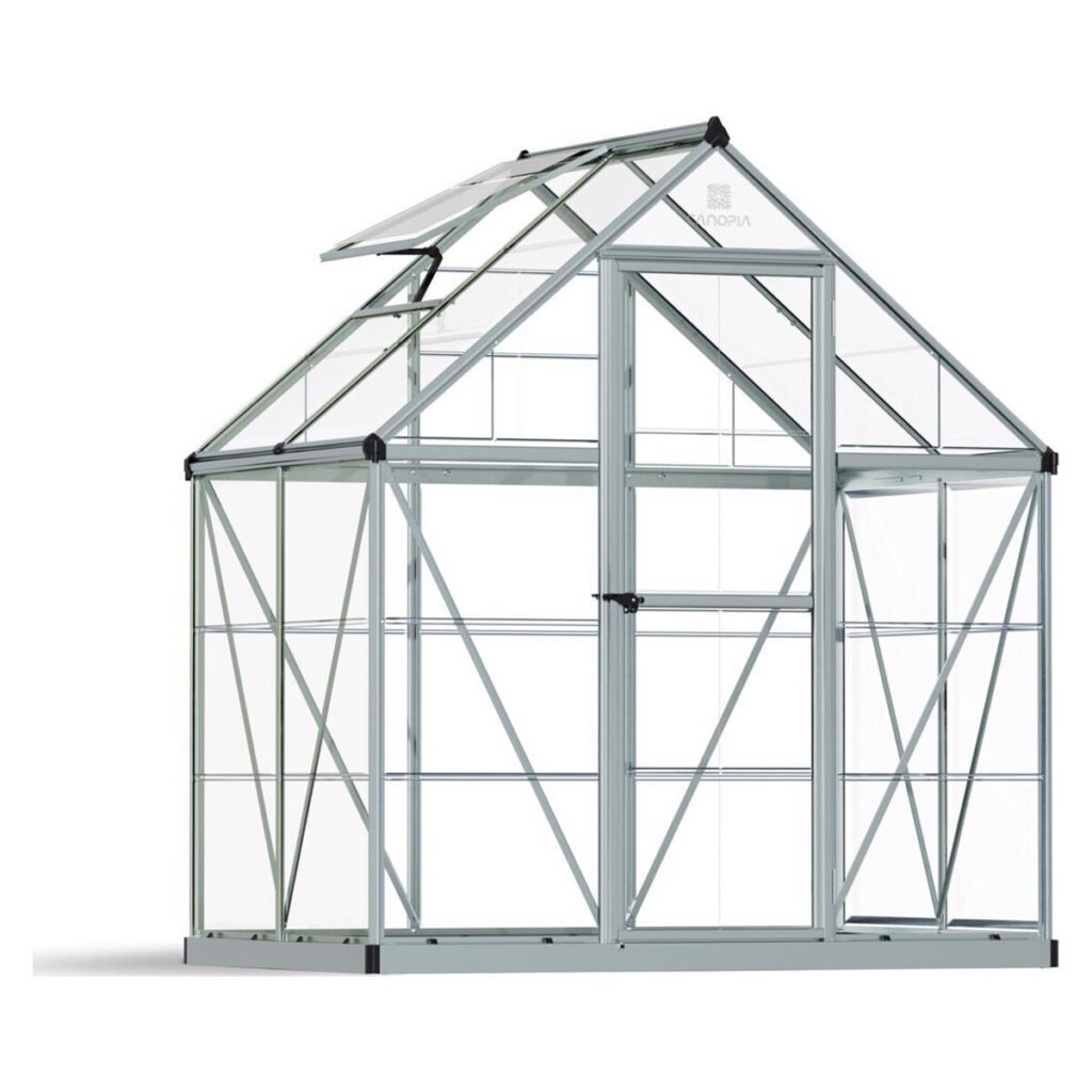 Canopia by Palram Harmony 6 ft. x 4 ft. Walk-In Greenhouse - Silver