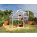 Canopia by Palram Mythos 6 ft. x 4 ft. Walk-In Greenhouse - Silver