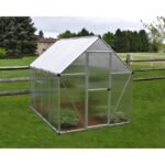 Canopia by Palram Mythos 6 ft. x 8 ft. Walk-In Greenhouse - Silver