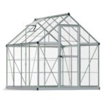 Canopia by Palram Harmony 6 ft. x 8 ft. Walk-In Greenhouse - Silver