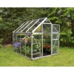 Canopia by Palram Harmony 6 ft. x 8 ft. Walk-In Greenhouse - Silver