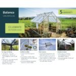 Canopia by Palram Balance 10 ft. x 28 ft. Walk-In Greenhouse - Silver