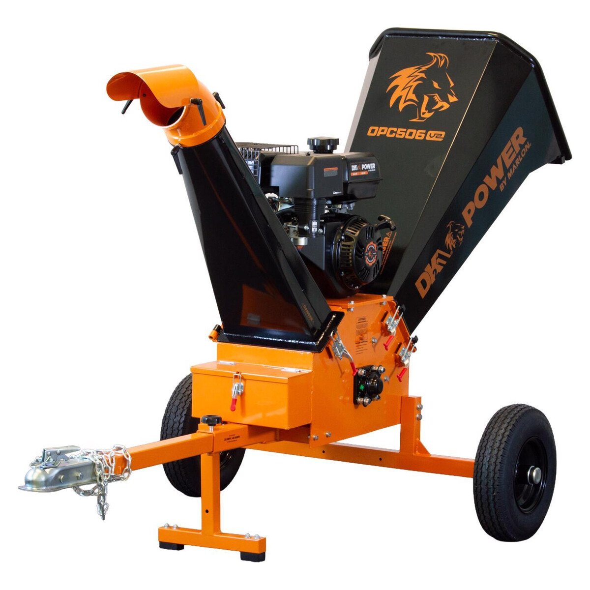 DK2 6.25" 15 HP Gas Wood Chipper Shredder (420cc) DK2 6.25" 15 HP Gas Wood Chipper Shredder (420cc)