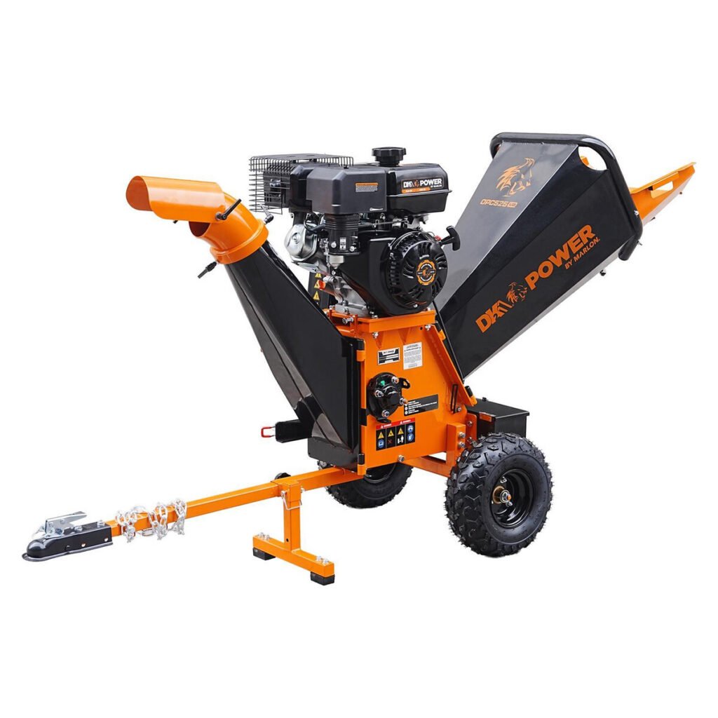 DK2 5" Gas Wood Chipper Shredder 15 HP (420cc)