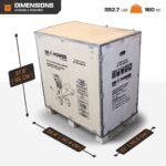 DK2 5" Gas Wood Chipper Shredder 15 HP (420cc)