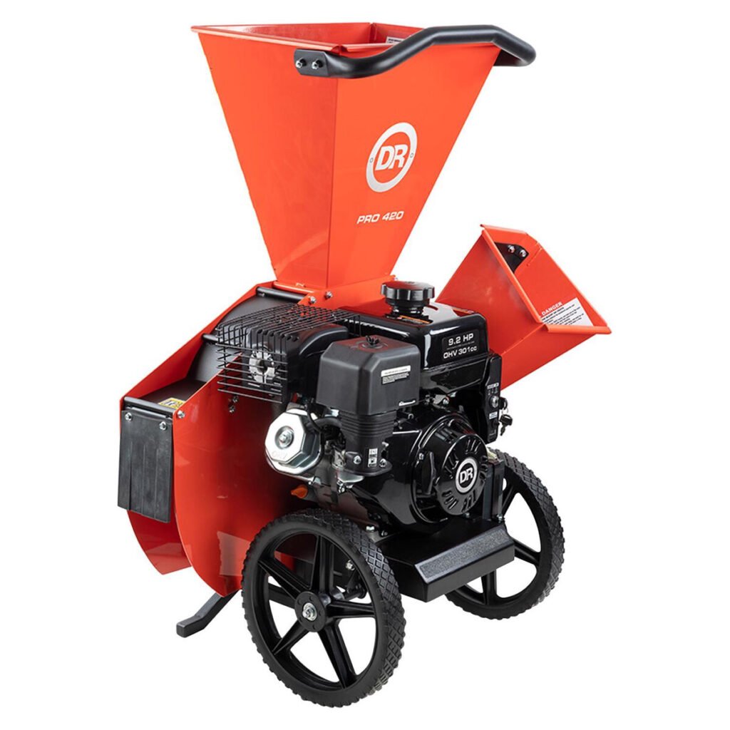 DR 4" Gas Wood Chipper Shredder