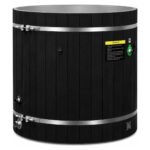Dynamic Cold Therapy PVC Barrel Cold Plunge - Black