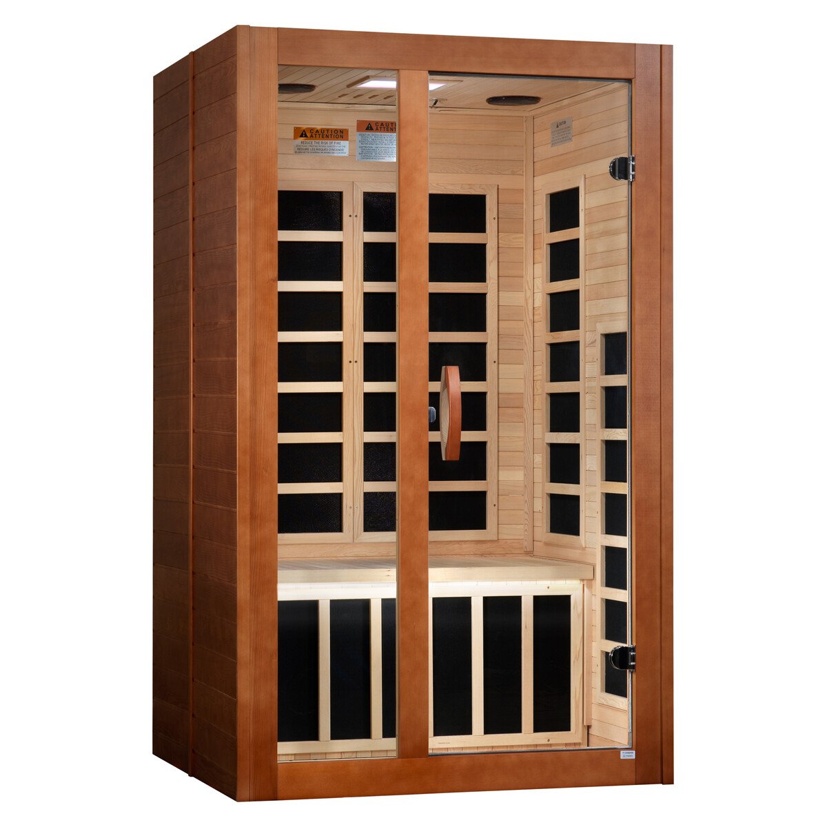 Dynamic Tuscany 2 Person Ultra Low EMF Far Infrared Sauna
