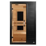 Dynamic Veneto 1-2 Person Low EMF Far Infrared Sauna - Black