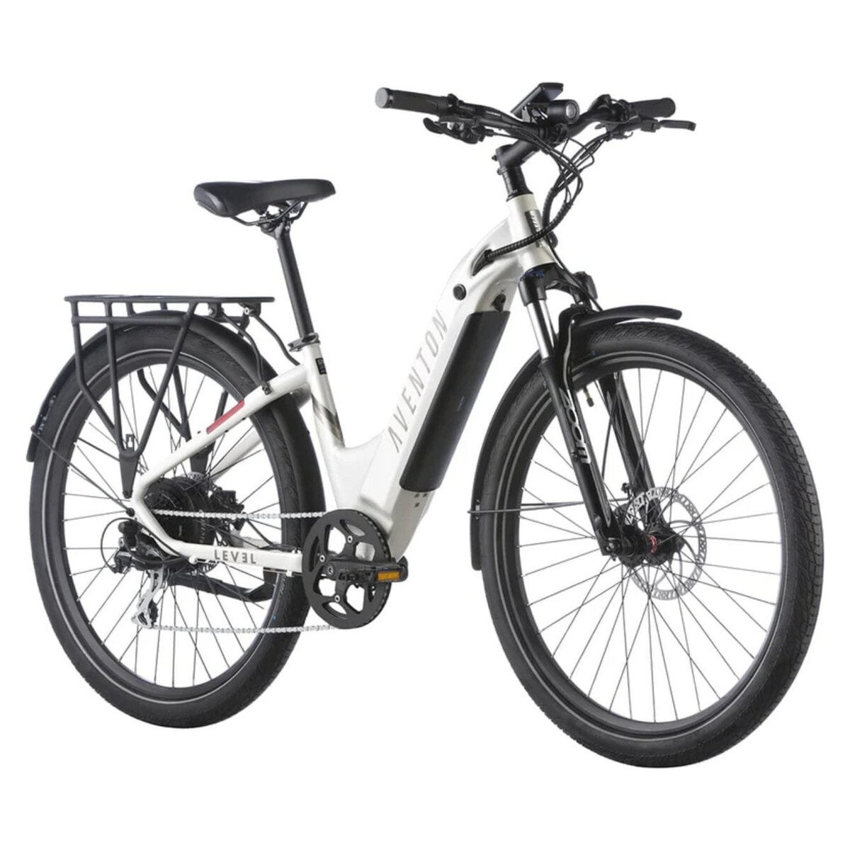 Aventon – Level.2 Commuter Step-Through EBike W/ up to 60 Miles Max Operating Range and 28 MPH Max Speed – Medium/Large