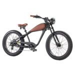  Revi Bikes Cheetah 48V 750W Hub Motor Fat Tire Electric Cruiser Bike