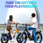 Ridstar DC26 2000W Folding Fat Tire Mountain Electric Bike