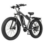 Ridstar E26 PRO Electric Bike 48V 23Ah Battery 1000W*2 Dual Motors 26*4.0inches Tires 50-75KM Max Mileage 15