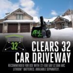 EGO Power+ Peak Power 28 in. Two-Stage 56V Battery Snow Blower - Tool Only (Battery & Charger Not Included)