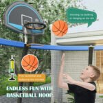 Giantex 8FT / 10FT / 12FT Trampoline with Enclosure & Ladder - ASTM Approved