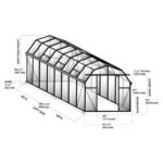Grandio Elite 8x16 Greenhouse Kit