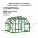Grandio Summit 12x12 Greenhouse Kit