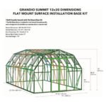 Grandio Summit 12x20 Greenhouse Kit