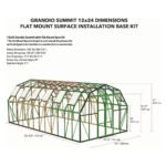 Grandio Summit 12x24 Greenhouse Kit