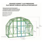 Grandio Summit 12x8 Greenhouse Kit