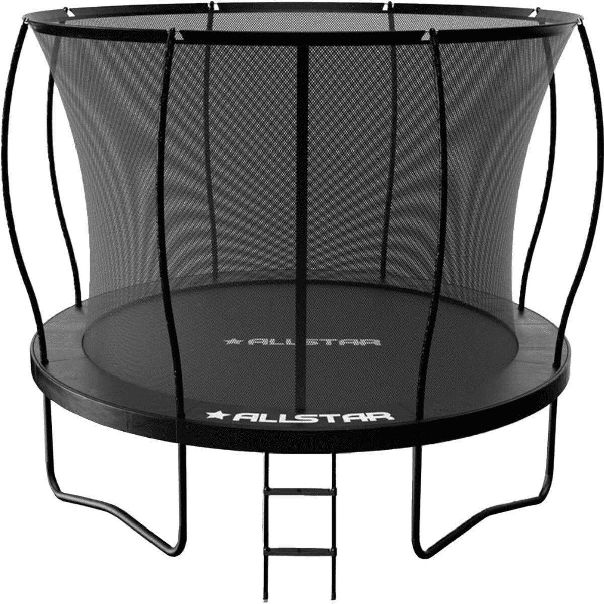 JumpFlex ALLSTAR 10' Trampoline with Safety Net & Ladder