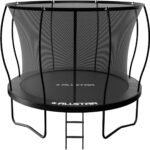 JumpFlex ALLSTAR 10' Trampoline with Safety Net & Ladder