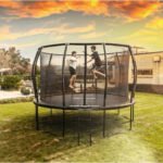 JumpFlex ALLSTAR 10' Trampoline with Safety Net & Ladder