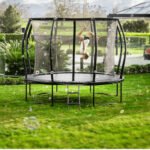 JumpFlex ALLSTAR 10' Trampoline with Safety Net & Ladder