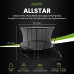 JumpFlex ALLSTAR 10' Trampoline with Safety Net & Ladder