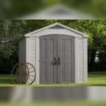 Keter Factor 8x11 Resin Storage Shed - Brown