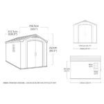 Keter Factor 8x11 Resin Storage Shed - Brown