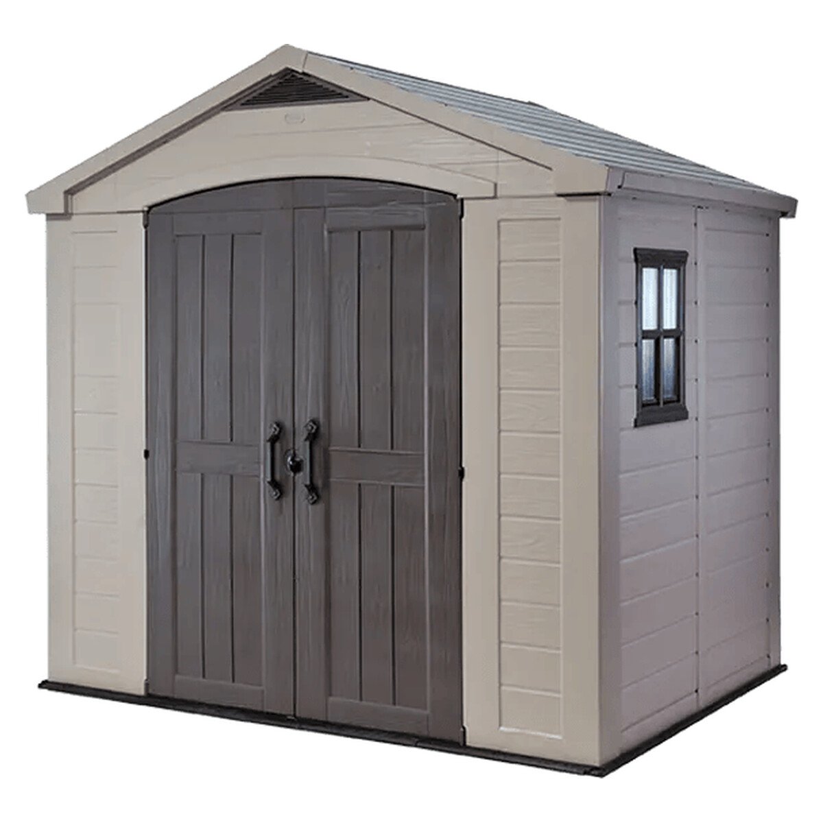 Keter Factor 8x6 Resin Storage Shed - Brown