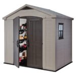 Keter Factor 8x6 Resin Storage Shed - Brown