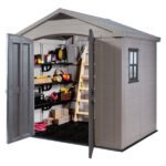 Keter Factor 8x6 Resin Storage Shed - Brown