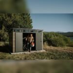 Keter Signature 11x7 Resin Storage Shed - Walnut Brown