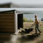 Keter Signature 11x7 Resin Storage Shed - Walnut Brown
