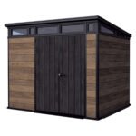 Keter Signature 9x7 Resin Storage Shed - Walnut Brown